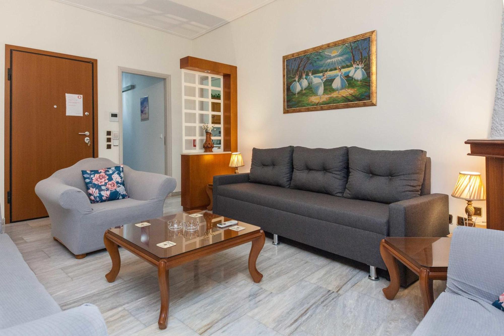 Classical 2 Bd Beauty Apt In Peaceful Chalandri Athens Exterior photo
